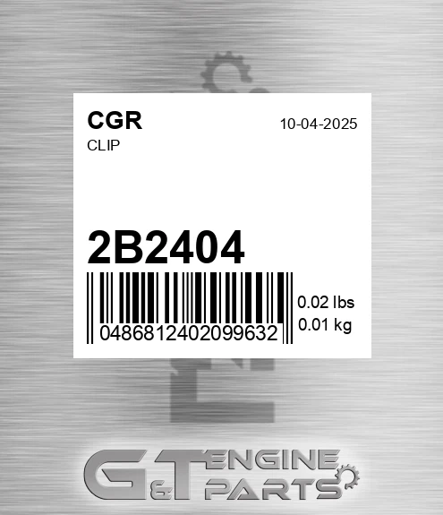 2B2404 CGR Clip
