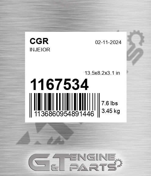 1167534 CGR Injeior