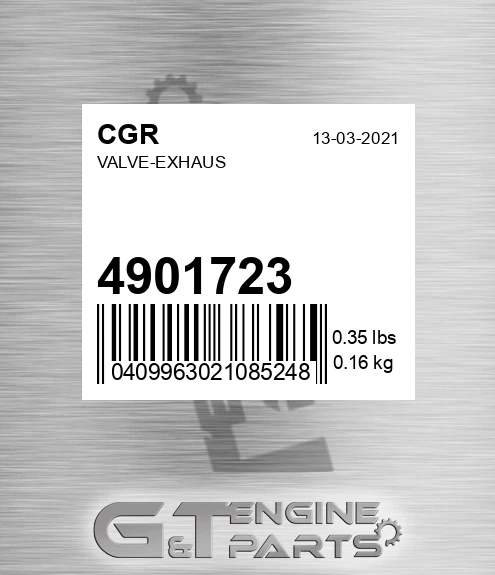 4901723 Valve-exhaus