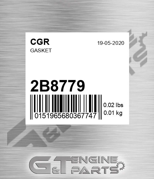 2B8779 CGR Gasket