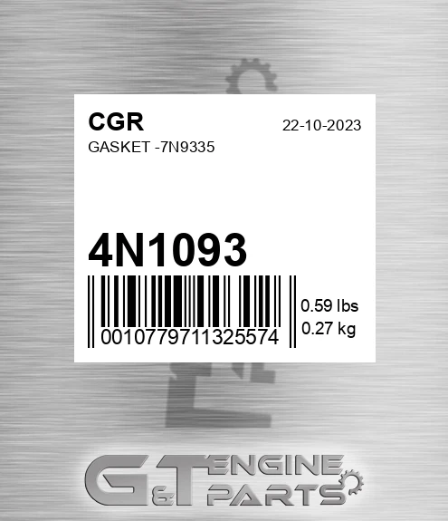 4N1093 Gasket -7n9335