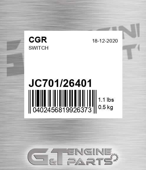 JC701/26401 Switch