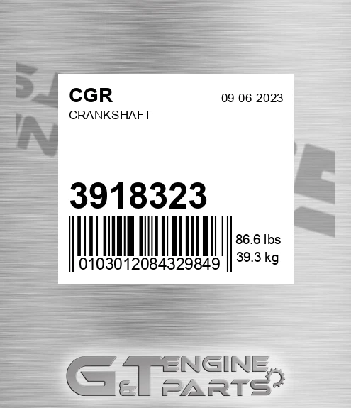 3918323 Crankshaft