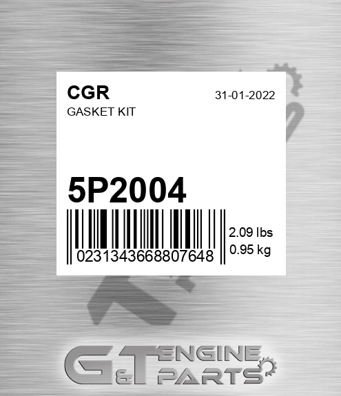 5P2004 Gasket Kit