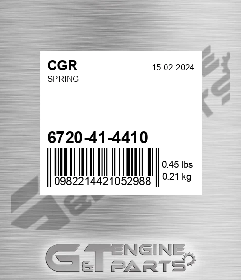 6720-41-4410 Spring