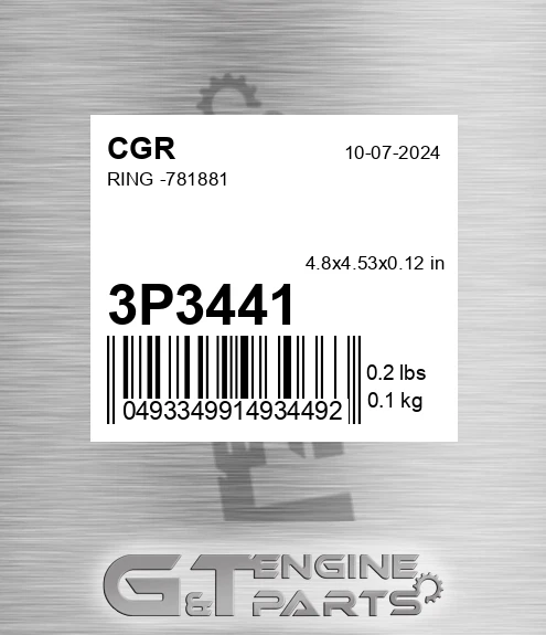 3P3441 Ring -781881