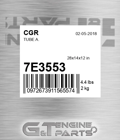 7E3553 CGR Tube A.