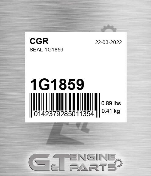 1G1859 CGR Seal-
