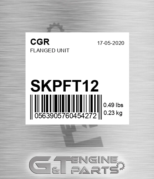 SKPFT12 Flanged Unit