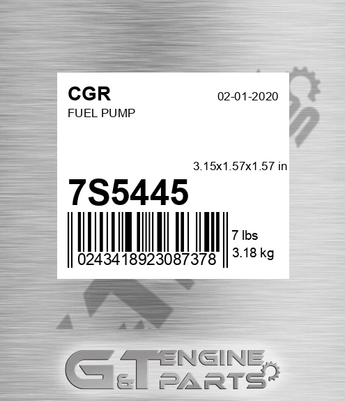 7S5445 Fuel Pump