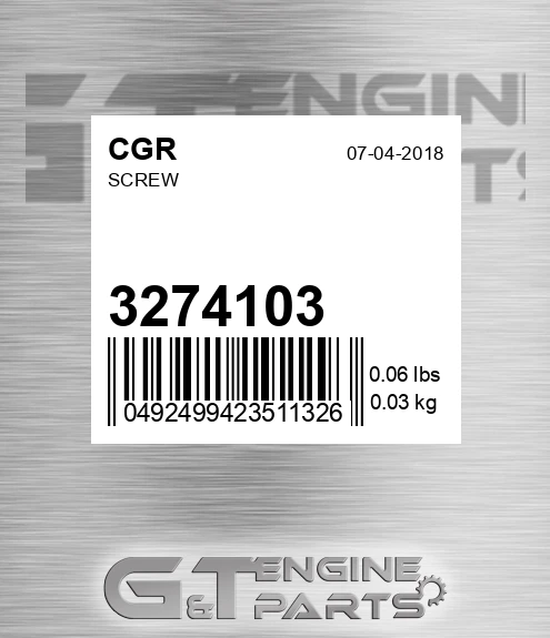 3274103 Screw