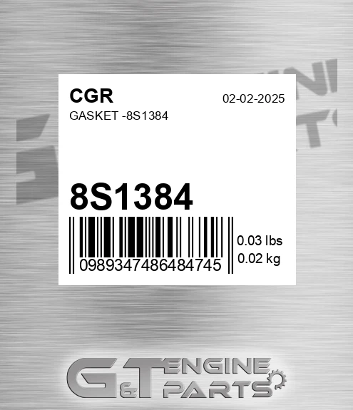 8S1384 Gasket -
