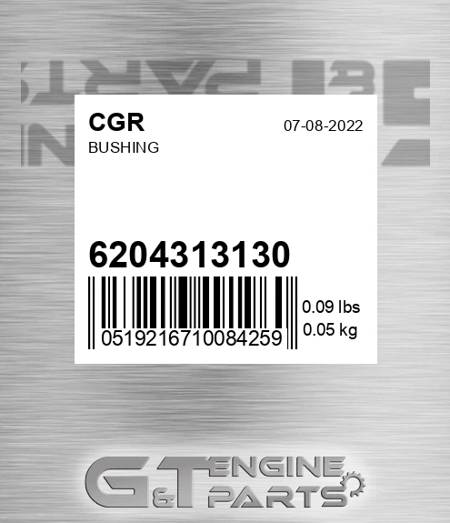 6204313130 Bushing for CGR