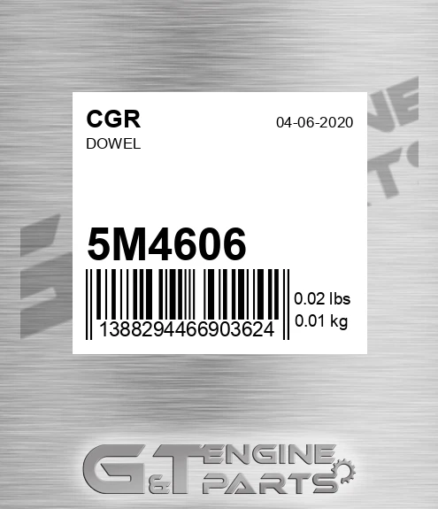 5M4606 Dowel