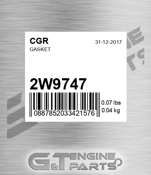2W9747 Gasket