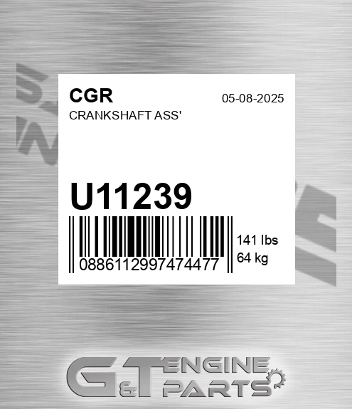 U11239 Crankshaft Ass'