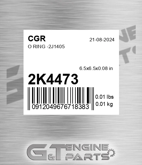 2K4473 CGR O Ring -2j1405