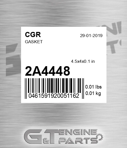 2A4448 CGR Gasket