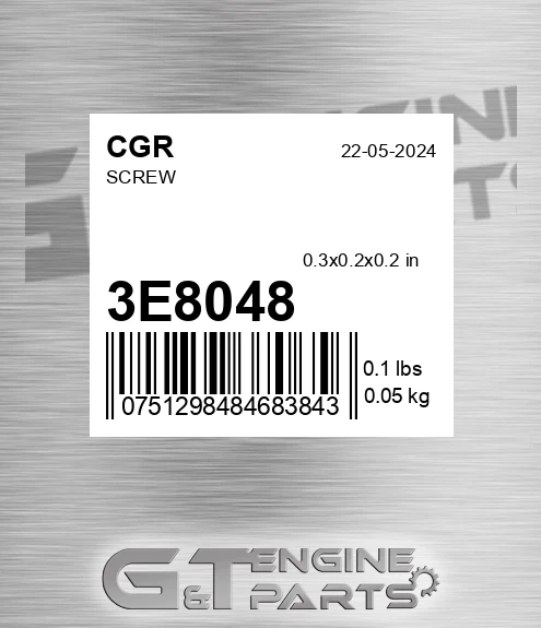 3E8048 Screw