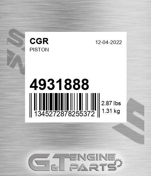 4931888 CGR Piston