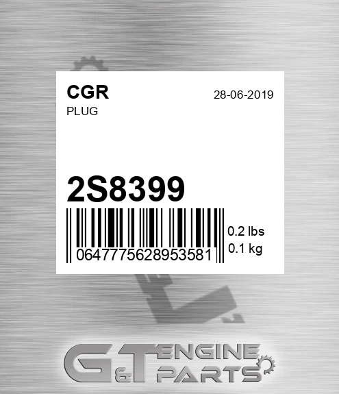 2S8399 Plug