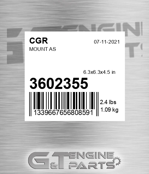 3602355 CGR Mount As