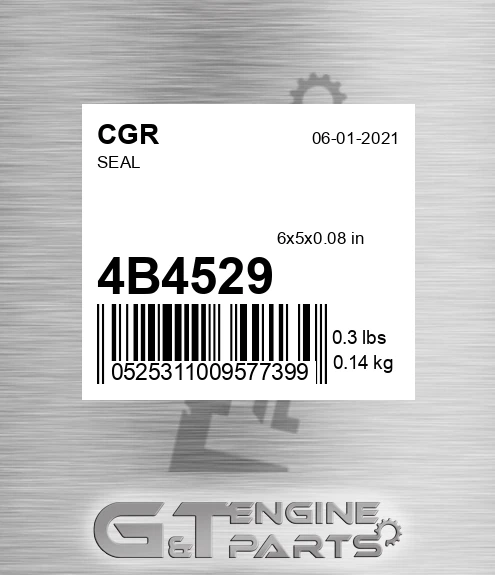 4B4529 Seal