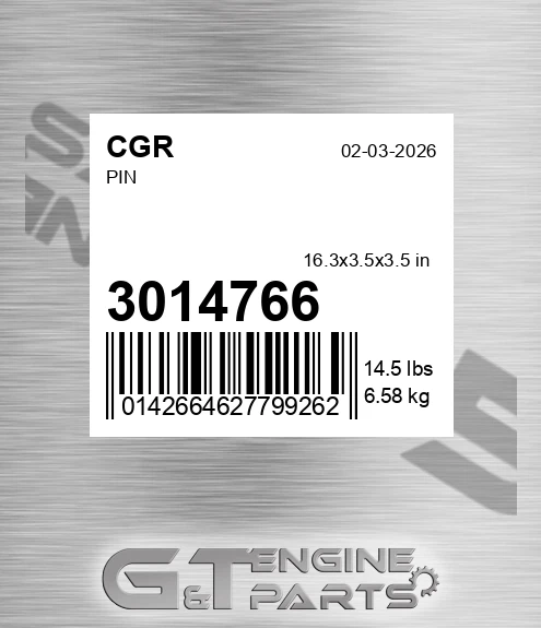 3014766 CGR Pin