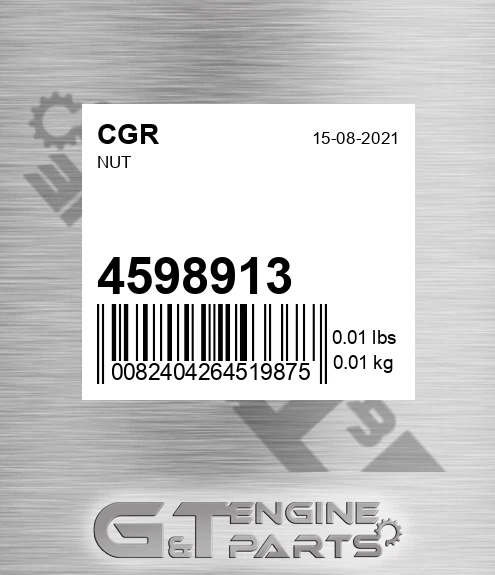 4598913 CGR Nut