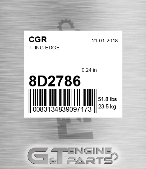 8D2786 Tting Edge
