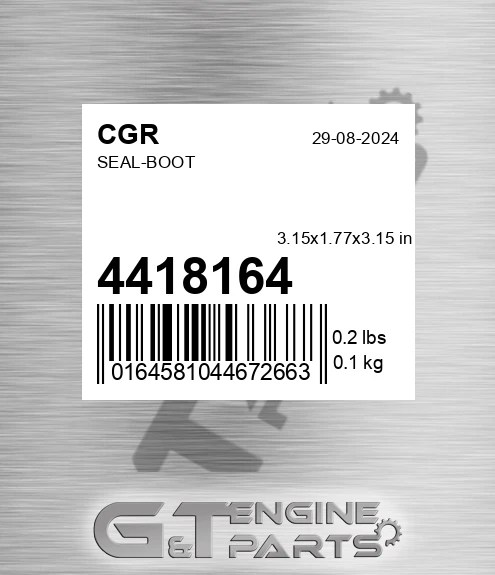 4418164 CGR Seal-boot