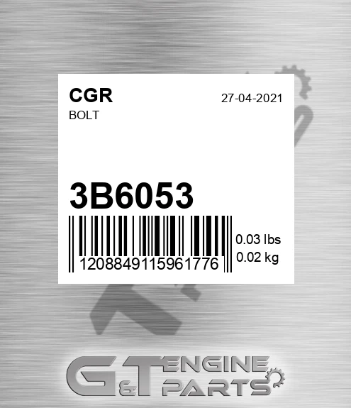 3B6053 Bolt