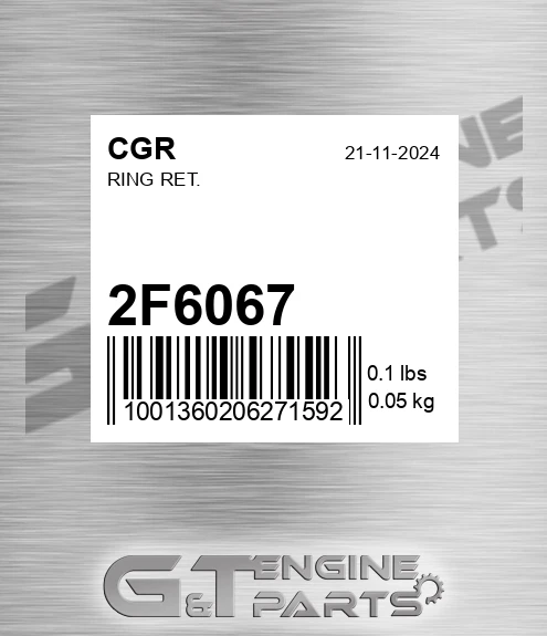 2F6067 Ring Ret.