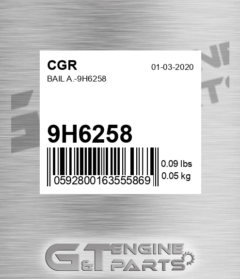 9H6258 CGR Bail A.-