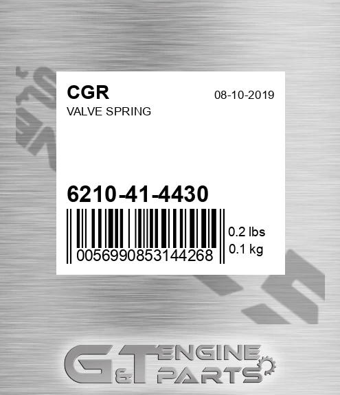 6210-41-4430 Valve Spring