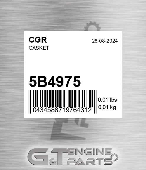 5B4975 CGR Gasket