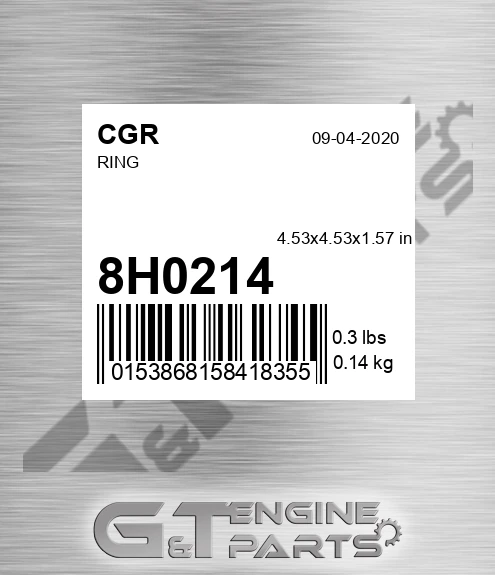 8H0214 Ring for CGR