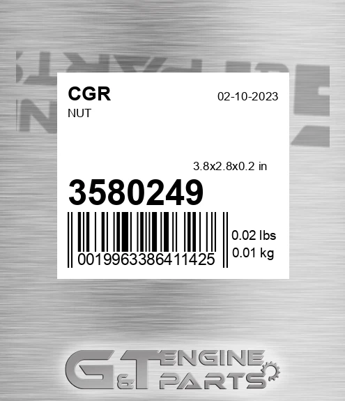 3580249 Nut