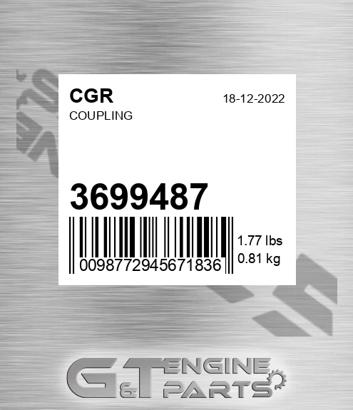 3699487 CGR Coupling