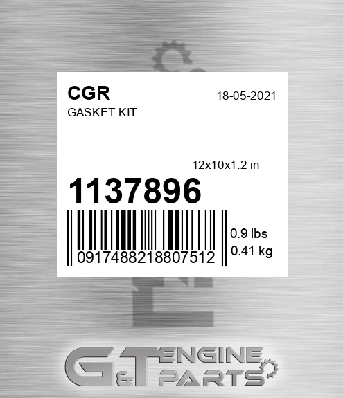 1137896 CGR Gasket Kit