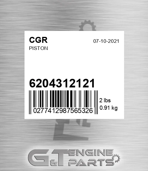 6204312121 Piston