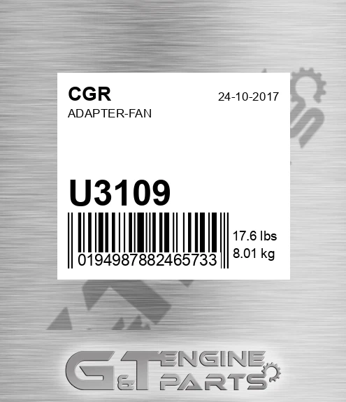 U3109 Adapter-fan