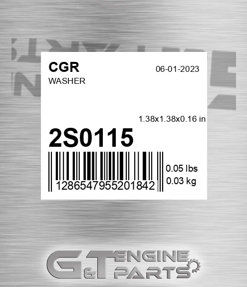 2S0115 CGR Washer