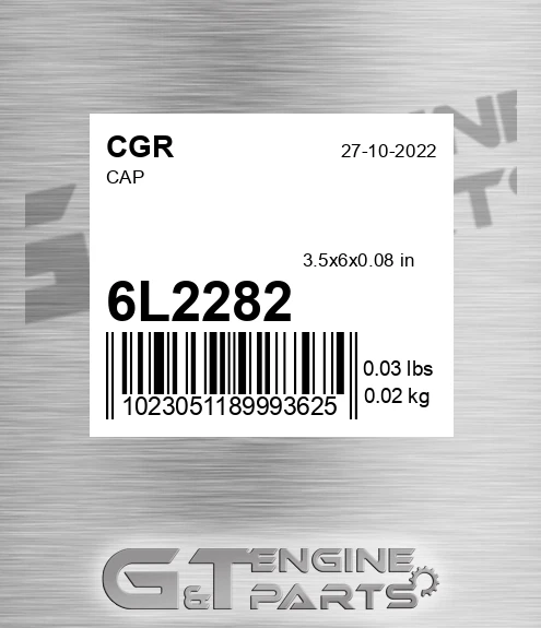 6L2282 CGR Cap