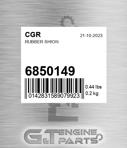 6850149 Rubber Shion