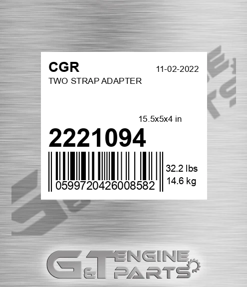 2221094 Two Strap Adapter