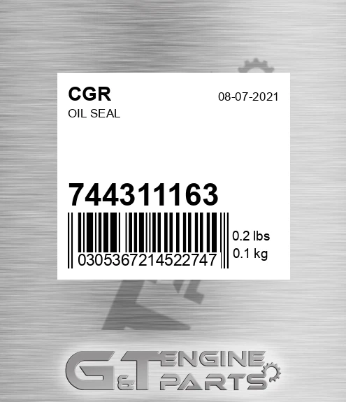 744311163 Oil Seal