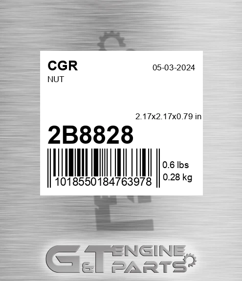 2B8828 CGR Nut