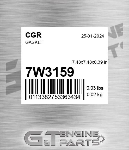 7W3159 Gasket