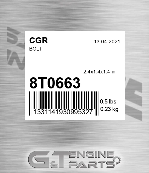 8T0663 Bolt